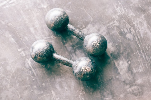 Haltères faits maison