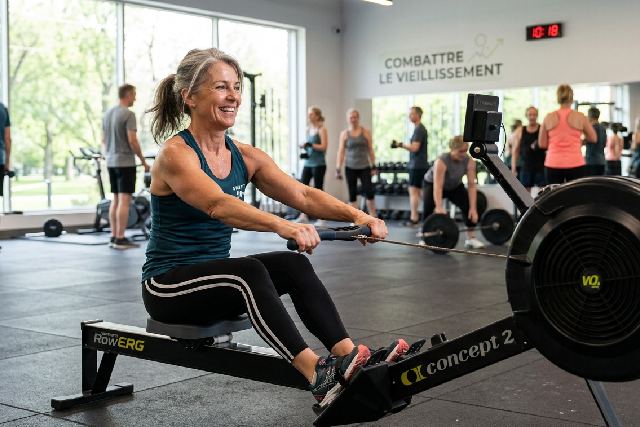 rameur pour seniors