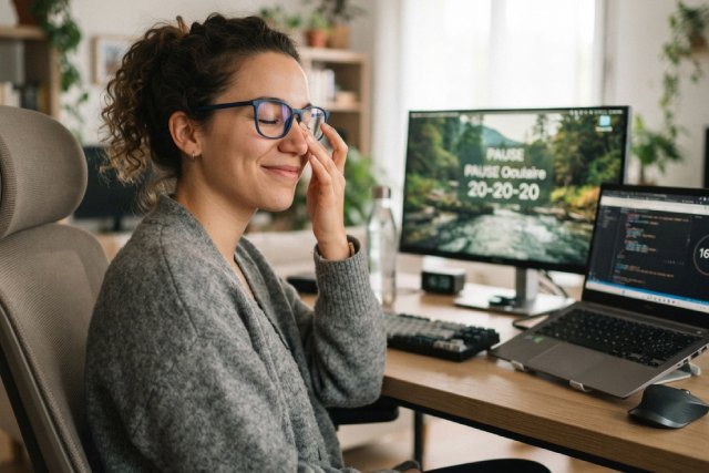 Comment protéger ses yeux des écrans au quotidien ?