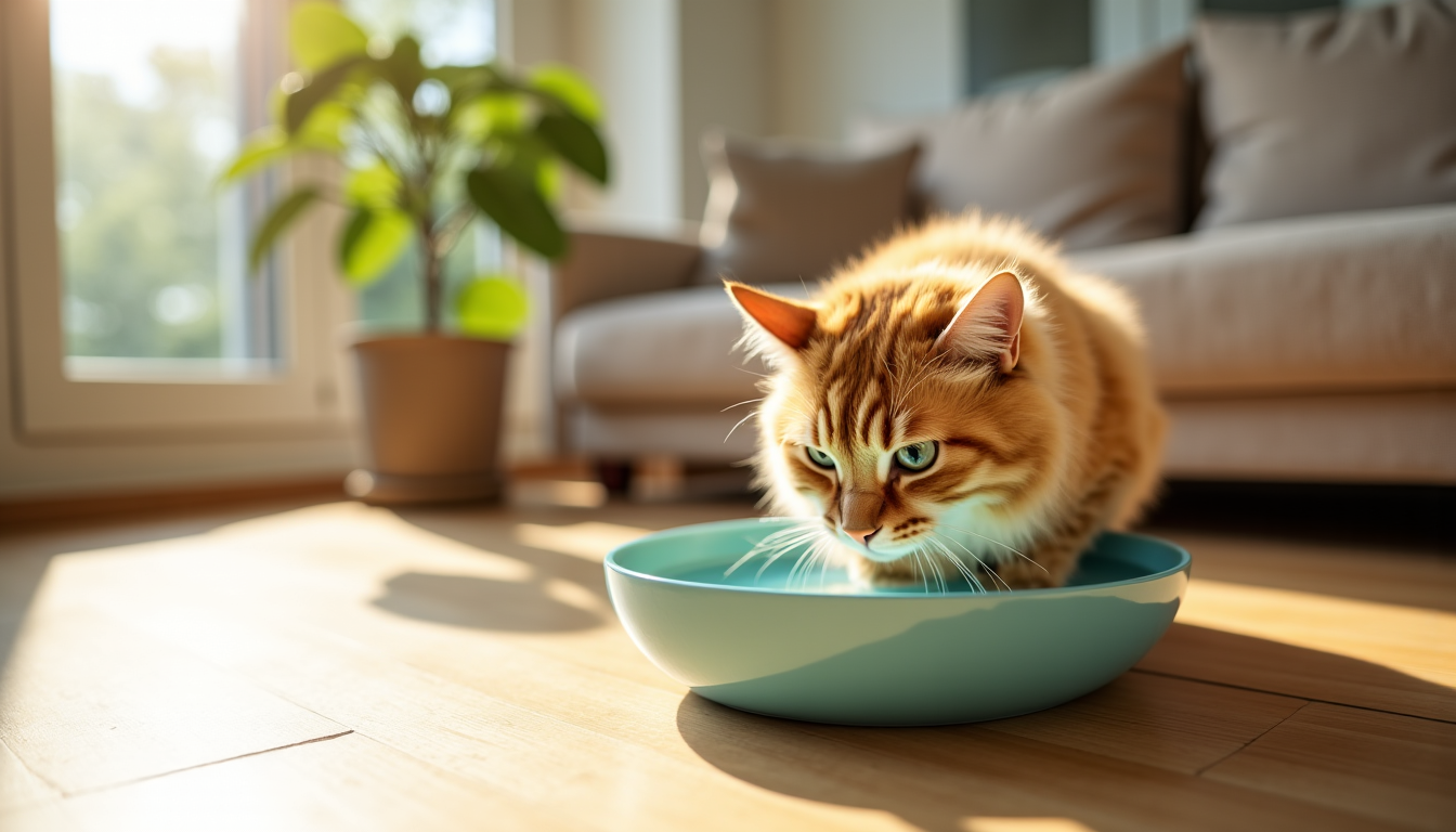 Comment savoir si son chat boit suffisamment d’eau ?